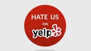 Bay Area Restaurant: "Hate us on Yelp"
