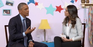 Entrevue avec Barack Obama