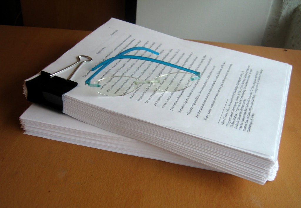 Corriger dissertation