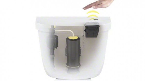 Chasse D'eau Qui Se Declenche Seule La chasse d'eau sans contact c'est maintenant ! | Geekattitude